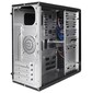 Exegate EX277439RUS Корпус Minitower MA-371X Black,  mATX <без БП>