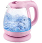 Чайник электрический Kitfort КТ-653-2 1л. 1100Вт розовый  (корпус: пластик / стекло)