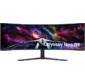 Samsung 57" Odyssey Neo G9 S57CG952NI Curved VA 32:9 7680x2160x240Hz 1ms 2500:1 420cd 178 / 178 mini DP; 3xHDMI; 2xUSB 3.0 Tilt Swiv HAS VESA black