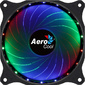 Вентилятор Aerocool Cosmo 12 120x120mm 4-pin (Molex)24dB 160gr LED Ret