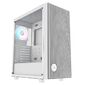 Корпус Ocypus Gamma C70 ARGB без БП White  (Gamma-C70-WHG400XX-GL)