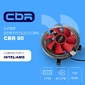 CBR CBR80 Кулер Socket 775 / 115X / 1200 / 1700 / AM2 / AM3 / AM4 / FM1 / FM2 / 754 / 940 / 939,  TDP 65W,  90mm Fan,  2000RPM,  HB,  3pin,  23.6db