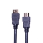 Wize CP-HM-HM-10M  Кабель HDMI,  10 м,  v.2.0,  K-Lock,  soft cable,  19M / 19M,  позол.разъемы,  экран,  темно-серый,  пакет