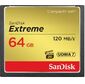 SanDisk SDCFXSB-064G-G46 Extreme CF 120MB / s,  85MB / s write,  UDMA7,  64GB