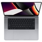 Ноутбук Apple MacBook Pro A2485 M1 Pro 10 core 32Gb SSD512Gb 16.2" IPS  (3456x2234) Mac OS grey space WiFi BT Cam