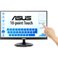 ASUS VT229H 21.5" Monitor,  FHD (1920x1080),  IPS,  10-point Touch Monitor,  250 cd / ㎡,  178° (H) / 178° (V),  5ms,  HDMI,  D-Sub,  USB,  Speakers,  Flicker free,  Low Blue Light,  Frameless,  VESA 100x100mm,  black