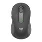 Мышь беспроводная Logitech M650 Signature Graphite |910-006390| темно-серая,  400-4000 dpi,  Bluetooth + 2.4G,  5 кнопок,  АА-батарейка,  полноразмерная,  правый хват