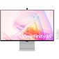 Монитор 27" SAMSUNG S27C902PAI ViewFinity S9 S90PC 5K Silver  (IPS,  5120x1440,  Mini DP+Thunderbolt 4,  USB Hub,  5 ms,  178° / 178°,  600 cd / m,  1000:1,  60Hz,  Spk,  Cam,  Pivot)