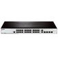D-Link DES-3200-28,  24-Port 10 / 100Mbps + 2 Combo 1000BASE-T / SFP + 2 SFP L2 Management Switch