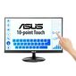 ASUS 21.5" VT229H Touch IPS LED,  1920x1080,  5ms,  250cd / m2,  178° / 178°,  100mln:1,  D-SUB,  HDMI,  USB,  колонки,  Tilt,  VESA,  Black,  90LM0490-B01170