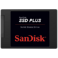 Твердотельный накопитель SanDisk SSD PLUS 2, 5” SATA 1Tb,  SDSSDA-1T00-G28,  1 year