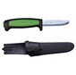 Нож Mora Safe Pro  (13076) стальной лезв.82мм прямая заточка черный / зеленый
