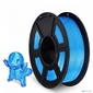 - /  Филамент NVPRINT Silk PLA+ Blue для 3D печати диаметр 1.75мм  длина 330 метров  масса 1 кг