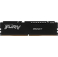 Модуль памяти Kingston 16GB DDR5 6400 CL32 FURY Beast Black XMP Non-ECC Unbuffered DIMM 1RX8 32-39-39 1.4V 288-pin 16Gbit