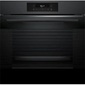 Serie 6,  духовой шкаф электрический,  60 см,  66 л,  черный матовый , сенсорное управление,  8 режимов+AutoPilot 30 (30 автоматических программ),  LCD-дисплей,  галогенное освещение,  самоочистка EcoClean, Soft Open and Soft Close door, телескопические направляющие на 2 уровнях