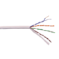 Кабель LANMASTER U / UTP,  4 пары,  Кат. 5E,  350 МГц,  LSZH,  нг (А)-HF,  серый,  305 м