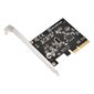 Контроллер Silverstone G56ECU070000010 SuperSpeed USB 20Gbps  /  internal USB-C Key-A 3.2 Gen 2x2 PCIe expansion card