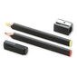 Карандаши цветные Moleskine Highlighter EW2PSFN12 липа 2цв. точилка / колпачок  (2шт)