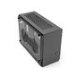 ZALMAN M2 MINI,  MITX,  ALUMINIUM,  GRAY,  WINDOWx2,  RISER CARD,  2x3.5",  3x2.5",  1xUSB3.0,  1xUSB3.1 TYPE-C,  TOP 1x80mm