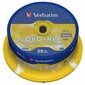 Диск DVD+RW 4.7ГБ 4x Verbatim 43489 "DataLifePlus" пласт.коробка,  на шпинделе  (25шт. / уп.)