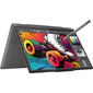 Lenovo Yoga 7 2-in-1 14IML9 14" (1920x1200 OLED) / Touch / Intel Core Ultra 7 155H (1.4Ghz) / 16384Mb / 1024SSDGb / noDVD / Int:Intel Arc graphics / Cam / BT / WiFi / 71WHr / war 1y / 1.49kg / storm grey / Win11Home + 65W,  Pen,  RU