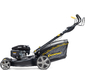 CHAMPION Газонокосилка LM5644 PRO { 4, 4кВт привод 555мм 65л 25-75мм 1рычаг / 6,  41кг 4в1 }