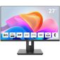 Монитор 27" AIWA MQ274A Black  (IPS,  2560x1440,  HDMI+DP+Type C 15W,  4 ms,  178° / 178°,  300 cd / m,  1000:1,  100Hz,  Spk,  Pivot,  внутр БП)