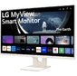 Монитор LG 27" MyView 27U511SA-W белый IPS LED 16:9 HDMI M / M матовая 1300:1 200cd 178гр / 178гр 1920x1080 100Hz FHD USB 5.6кг