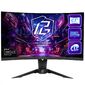 Монитор 27" ASRock Phantom Gaming PG27QRT2A Black  (VA,  2560x1440,  2xHDMI+DP,  1 ms,  178° / 178°,  300 cd / m,  180Hz,  HDR400)