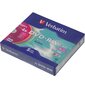 Диск DVD-RW Verbatim 4.7Gb 4x Slim Color  (5шт) 43563