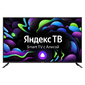 Телевизор LED Digma 50" DM-LED50UBB31 Яндекс.ТВ черный 4K Ultra HD 60Hz DVB-T DVB-T2 DVB-C DVB-S DVB-S2 USB WiFi Smart TV