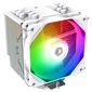 Кулер ID-Cooling SE-226-XT_ARGB_SNOW   (Intel LGA1700 / 1200 / 2066 / 2011 / 1151 / 1150 / 1155 / 1156 AMD AM5 / AM4,  250W,   129?106?154mm,  15.2-35.2dB (A),  12VDC (PWM),  2.4W,  700±200~1800±10%RPM,  4Pin PWM  /  5V 3Pin ARGB) Ret