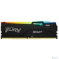 Оперативная память Kingston Fury Beast KF568C34BBA-16 DDR5 -  1x 16ГБ 6800МГц,  DIMM,   Ret