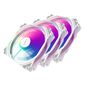 Комплект вентиляторов Alseye M120-PWA KIT FAN 3*120mm,  800~1700rpm,  31~66CFM,  19.4~33.8dBA,  AURA RGB,  PWM + 3pin Aura,  RTL