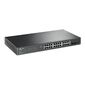 28-port Gigabit Smart switch with 24 PoE+ ports,  24 Gigabit PoE+ ports,  4 Gigabit SFP slots