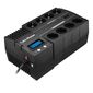 Cyberpower BR1000ELCD Back-UPS BRICs,  Line-Interactive,  1000VA  /  600W,  Tower,  Schuko,  LCD,  USB