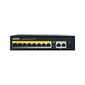Коммутатор 10PORT 10 / 100M 8POE+2XGE+SFP P110GH NETIS