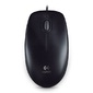 Logitech B100 2кн.+скр.,  черный  (USB)