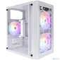 1STPLAYER FIREBASE X1 White  /  mATX  /  3x120mm LED fans  /  X1-WH-3F1-W