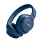 Гарнитура мониторные JBL Tune 720 BT 1.2м синий беспроводные bluetooth оголовье  (JBLT720BTBLU)