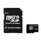 Silicon Power SP016GBSTH010V10-SP MicroSD Card HC 16Gb,  Class10 + адаптер