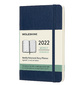 Еженедельник Moleskine CLASSIC SOFT WKNT Pocket 90x140мм 144стр. мягкая обложка синий сапфир