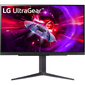 LG UltraGear 27GR83Q-B 27" IPS monitor,  2560x1440,  400cd / m2,  16:9,  1мс  (GtG),  HDMIx2,  DP,  Audio out,  USB hub,  240Hz,  178 / 178,  внешний БП,  HAS,  FreeSync Premium,  HDR 10,  VESA  (100x100 мм)