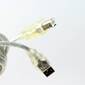 Кабель Telecom USB2.0 AM / BM 1.8m прозрачная изоляция  (VUS6900T-1.8MTP)