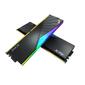 Memory Module ADATA XPG Lancer RGB DDR5 Общий объём памяти 32Гб Module capacity 16Гб Количество 2 5600 МГц Множитель частоты шины 36 1.25 В RGB черный AX5U5600C3632G-DCLARBK