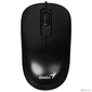 Мышь DX-110, USB, G5, чёрная (black, optical 1000dpi, подходит под обе руки) new package