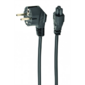 Cablexpert PC-186-ML12-1M,  1м,  Schuko- C5,  10А,  пакет