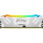 Память оперативная /  Kingston 16GB 6800MT / s DDR5 CL36 DIMM FURY Renegade RGB White XMP