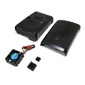 Корпус с вентилятором и радиаторами для Raspberry Pi 3 model B  /  Raspberry Pi 2 model B  /  Raspberry Pi model B+  (овальный,  цвет черный)  (42459)