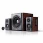 Колонки Edifier S350DB Brown <2.1, 150W RMS,  дерево,  Bluetooth aptX>